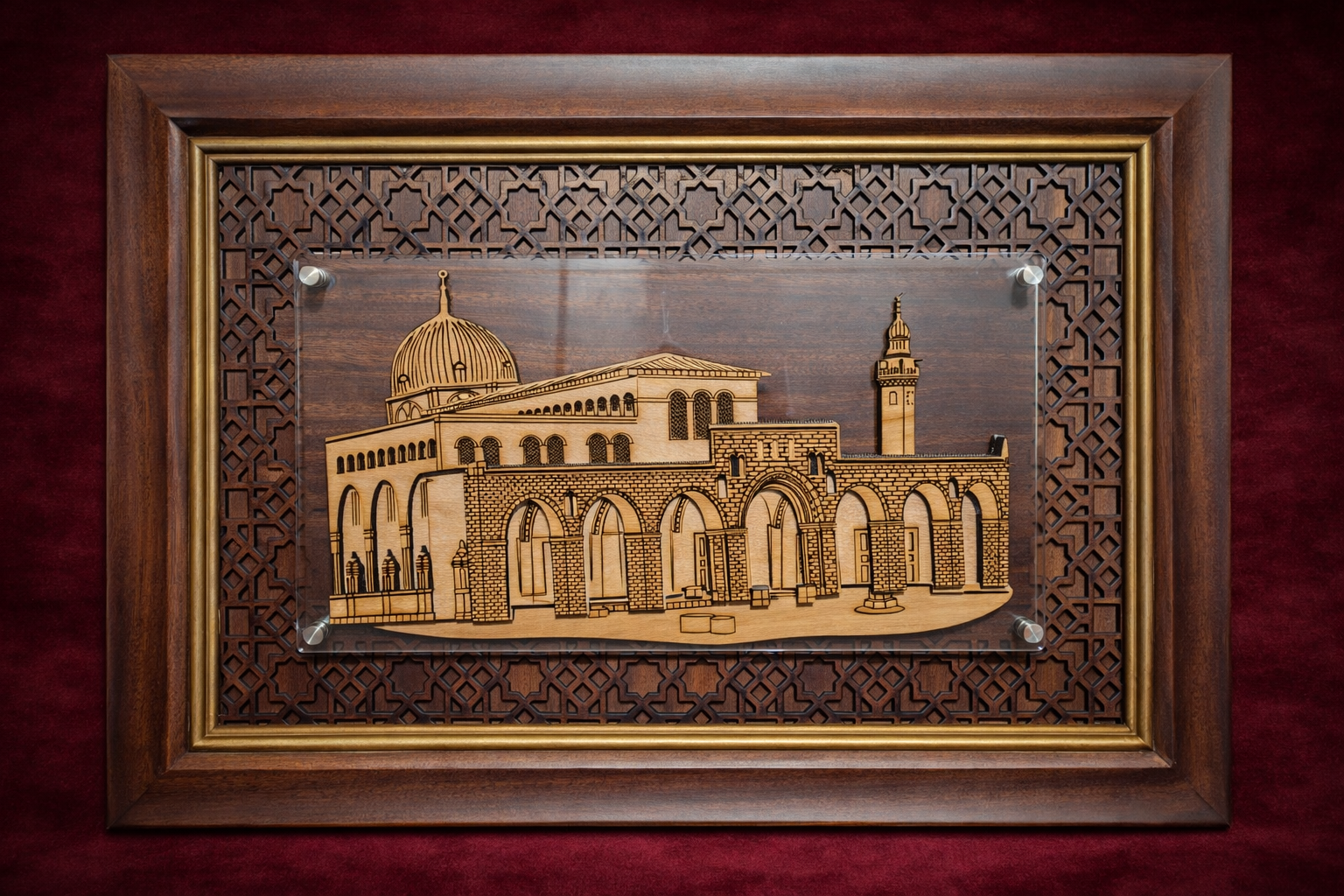 Al-Aqsa Heritage Wooden Artwork